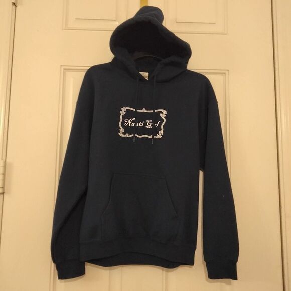 Gildan Tops - Nauti Girl pullover hoodie jacket M